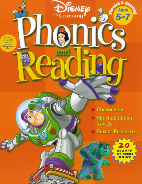 Phonic reading (Disney) – Free PDF Books